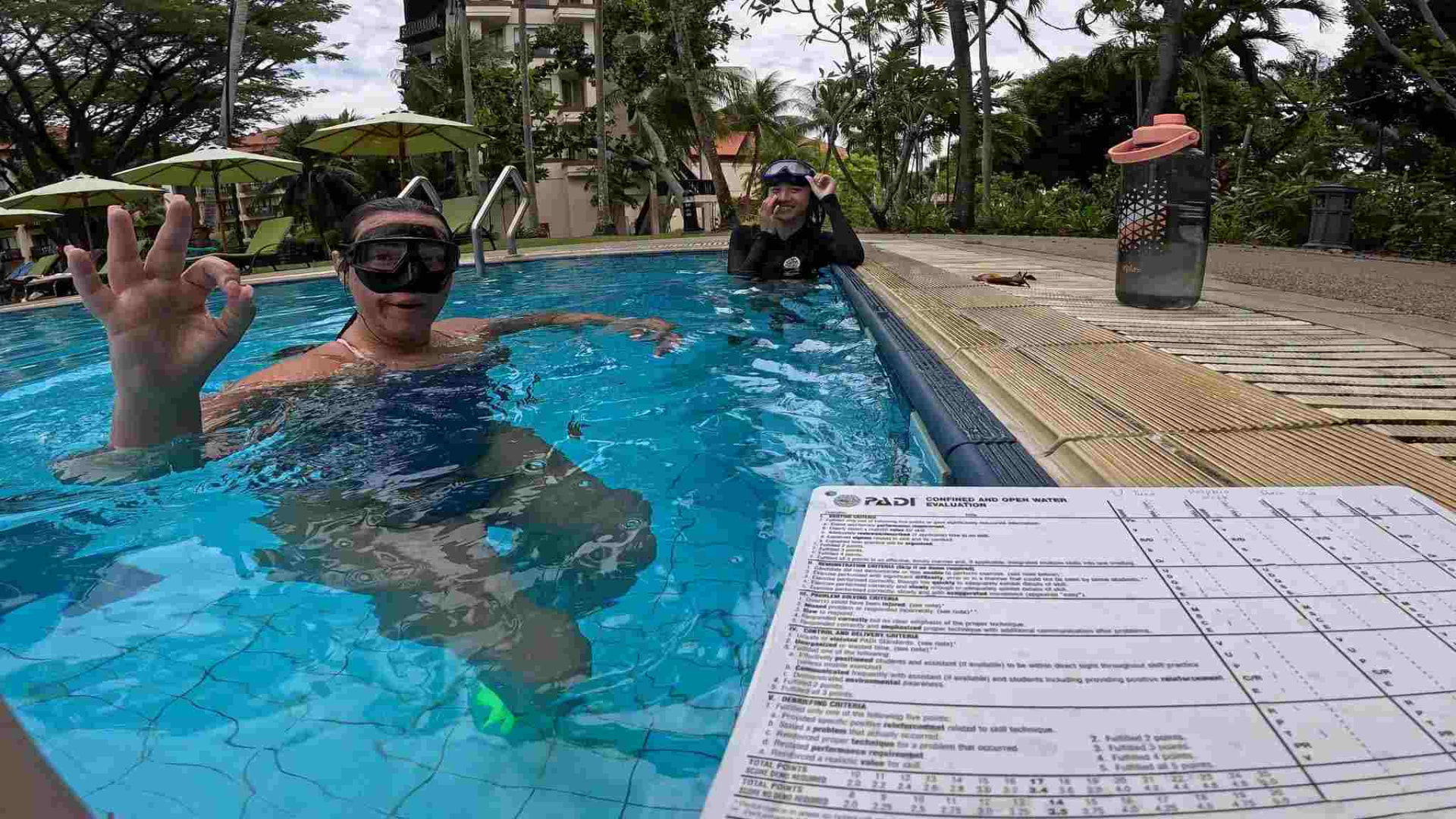 PADI Mermaid Instructor training with KL Mermaid Club in Malaysia