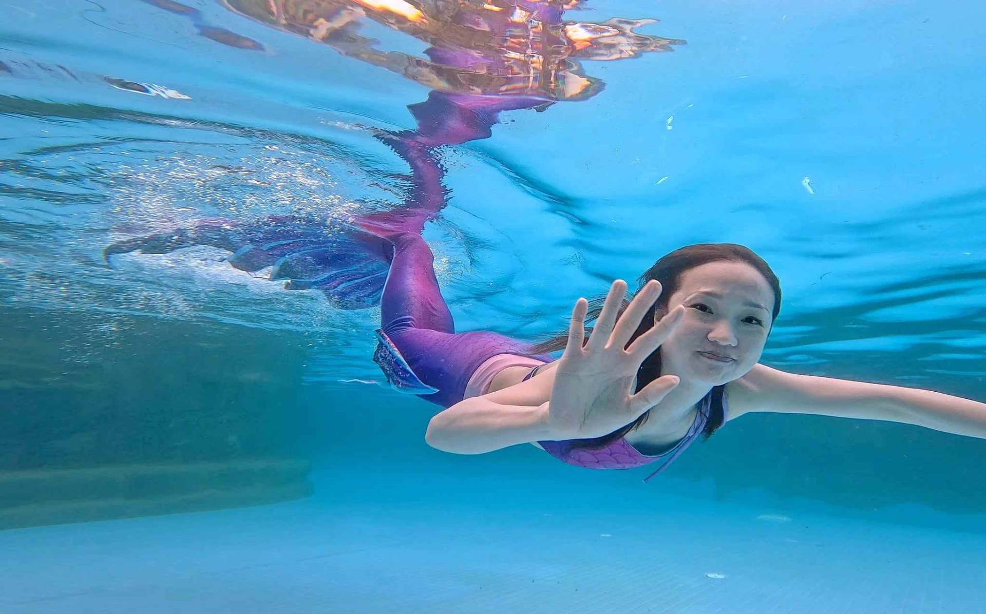 PADI Discover Mermaid training with KL Mermaid Club in Malaysia